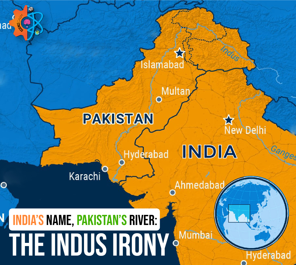 India's name Pakistan's river: The indus irony