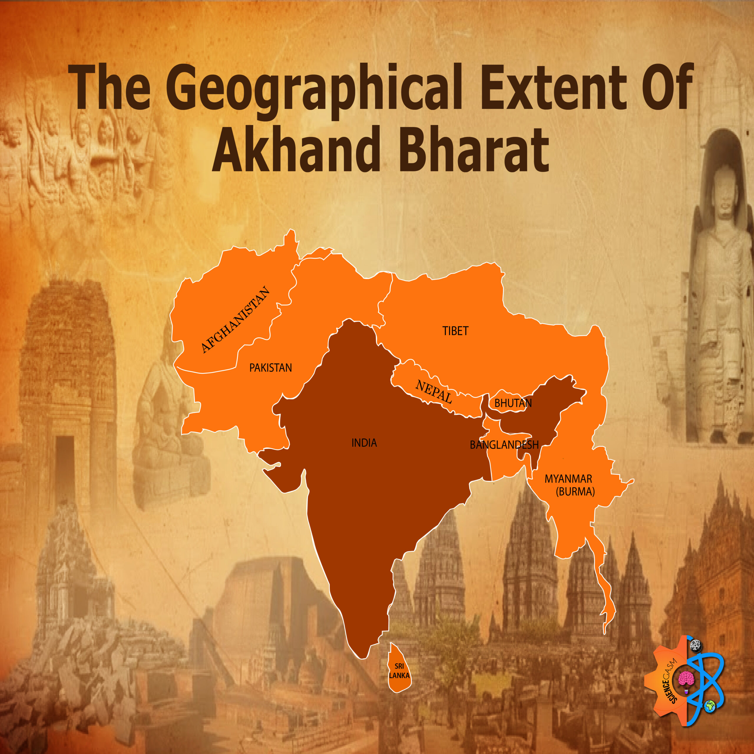 Akhand Bharat Map